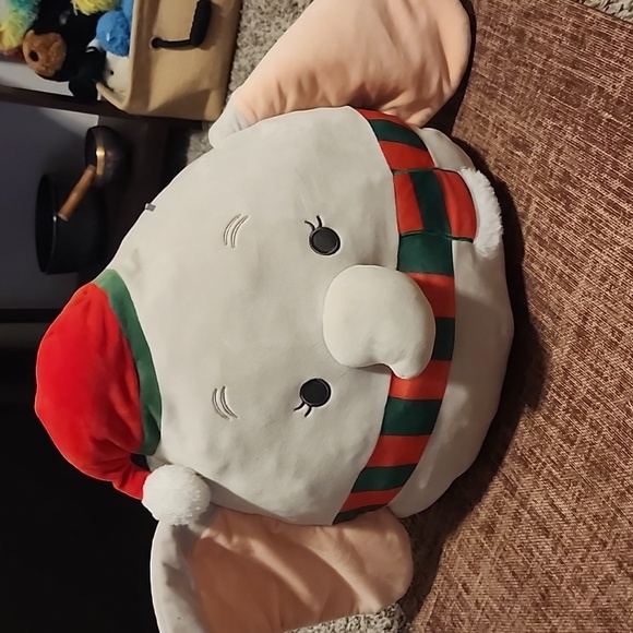 Squishmallows Holiday Dumbo Elephant Disney Limited Christmas Edition Large 18" - Picture 2 of 9